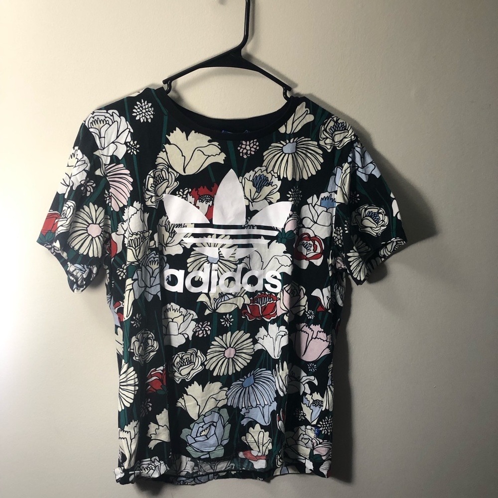 Adidas Floral Tee!